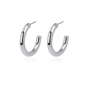 Aros Anartxy pequeños plateados