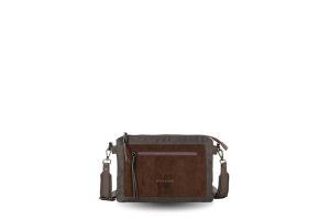 BANDOLERA PLANA DEVOTA & LOMBA EVER TAUPE