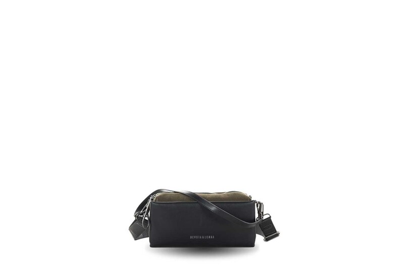 BOLSO BANDOLERA PEQUEÑA DEVOTA & LOMBA SEREN NEGRO