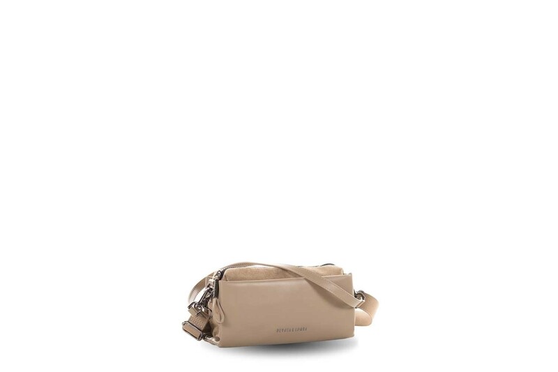 BOLSO BANDOLERA PEQUEÑA DEVOTA & LOMBA SEREN TAUPE - Imagen 2
