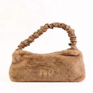 Baguette pelo asa plisada NC beige NOCO