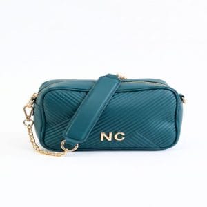 Bandolera Rectangular Plisada NC Noco Azul