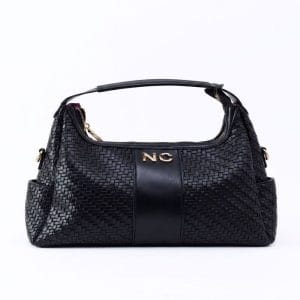 Bolso Góndola Trenzado NOCO Negro