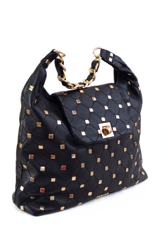 Bolso Soft Tachuelas NOCO Negro