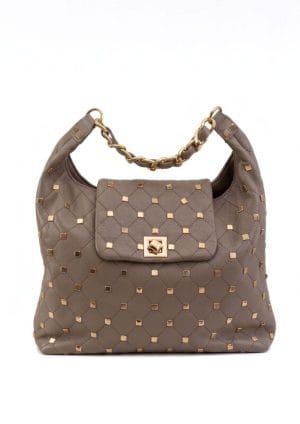 Bolso Soft Tachuelas NOCO Beige