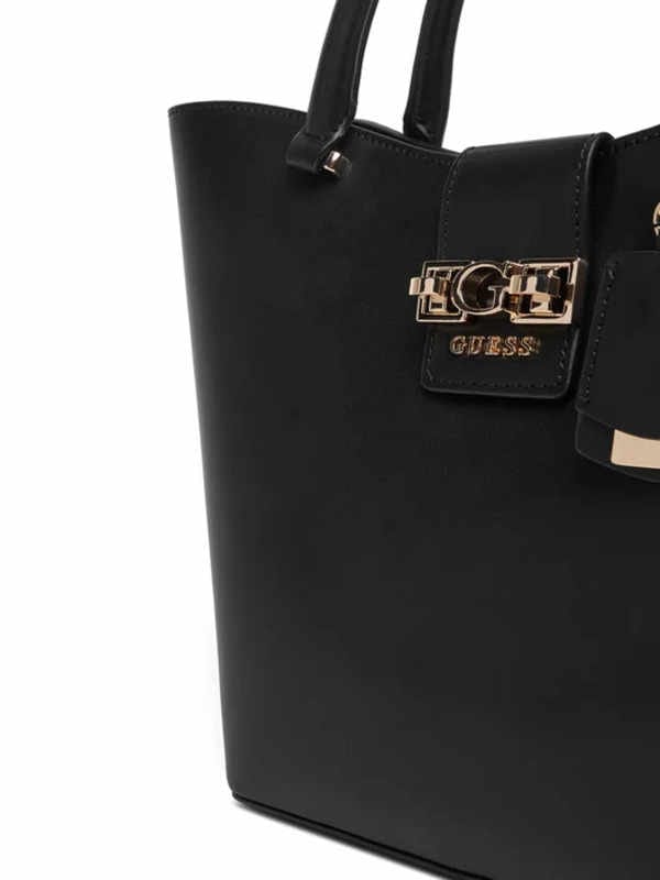 Bolso Tote Jane Guess Negro - Imagen 2