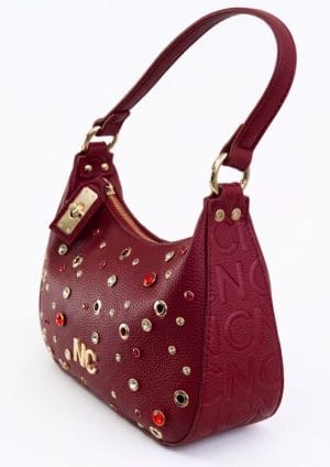 Bolso góndola cristales NC NOCO Granate