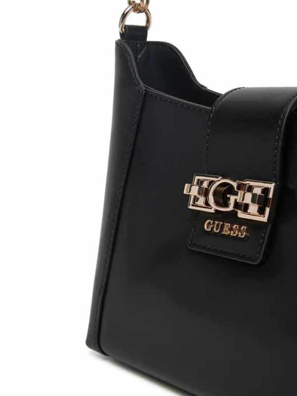 Bolso hobo Jane Negro Guess - Imagen 5