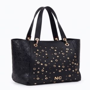 Bolso tote cristales NC NOCO Negro