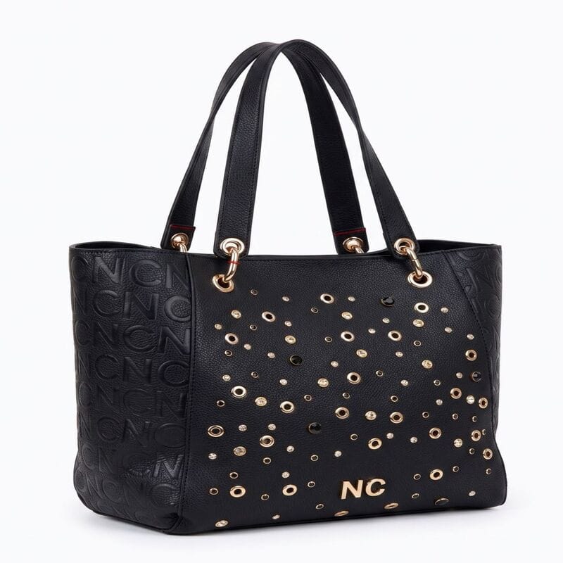 Bolso tote cristales NC NOCO Negro
