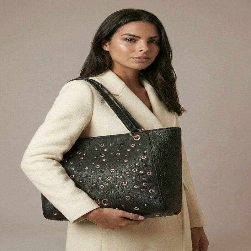 Bolso tote cristales NC NOCO Negro - Imagen 2