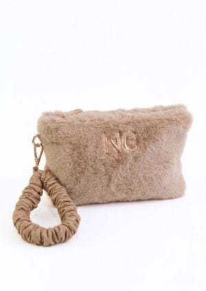 Cartera de Mano / Bandolera Pelo NC NOCO Beige