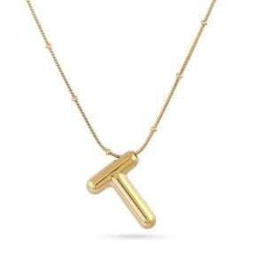 Collar Essentials Inicial T Dorado Anartxy