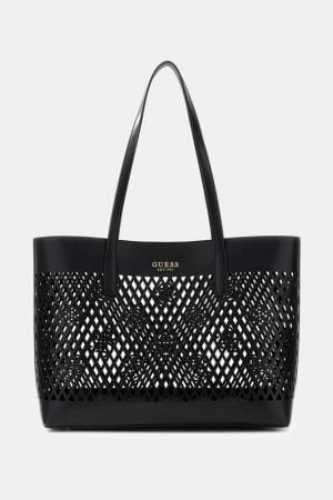 Bolso Guess Letty Shopper Negro