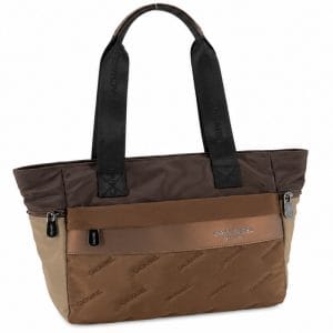 Maxi Shopper nylon marrón Cacharel