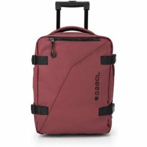 Mochila con ruedas CANADA burdeos gabol