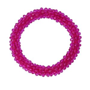 Pulsera coletero Bajoz fucsia Anartxy