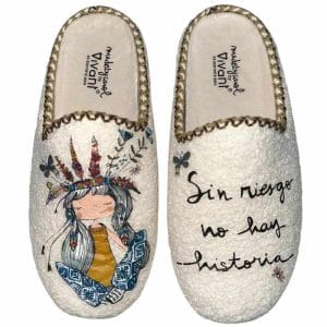 Zapatillas de Casa Vivant "Sin Riesgo no hay historia"