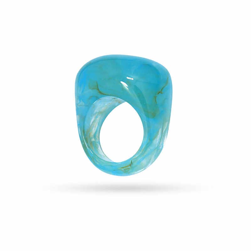 Anillo Anartxy Resin Blueberry
