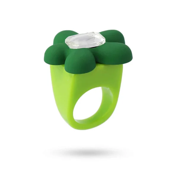 Anillo Anartxy Flora Verde