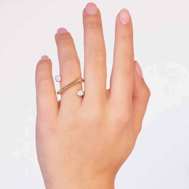 Anillo Summer Essentials Night Sky Anartxy dorado - Imagen 3