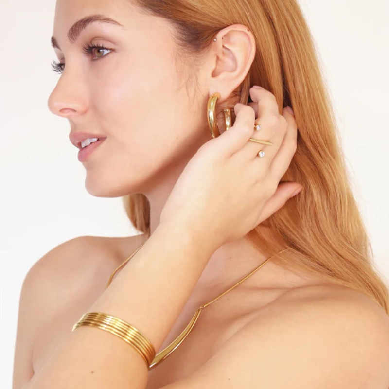 Anillo Summer Essentials Night Sky Anartxy dorado - Imagen 4