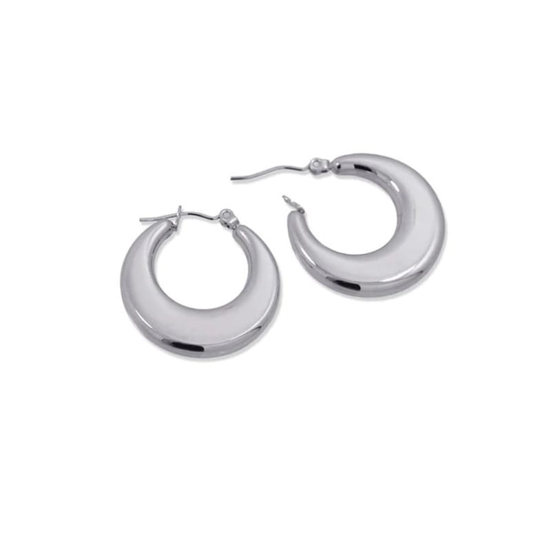 Aros Loana Anartxy plateado - Imagen 2