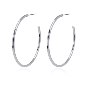 Aros Marife Anartxy Grandes Plateados