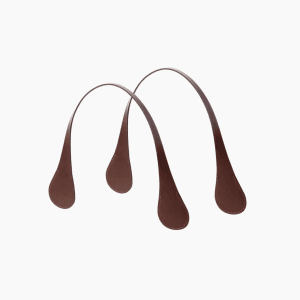 Asas O bag cortas extraslim marrón