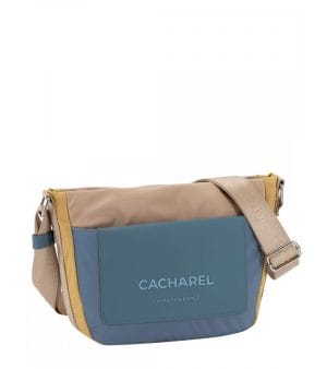 Bandolera Cacharel nylon ultraligera sky