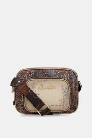 Bandolera con bolsillo frontal Blossom Anekke