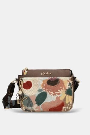 Bandolera estampada Blossom Anekke
