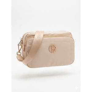 Bandolera pequeña Cacharel nylon vainilla