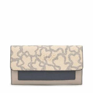 Billetera TOUS grande Flap TOPO Kaos Icon