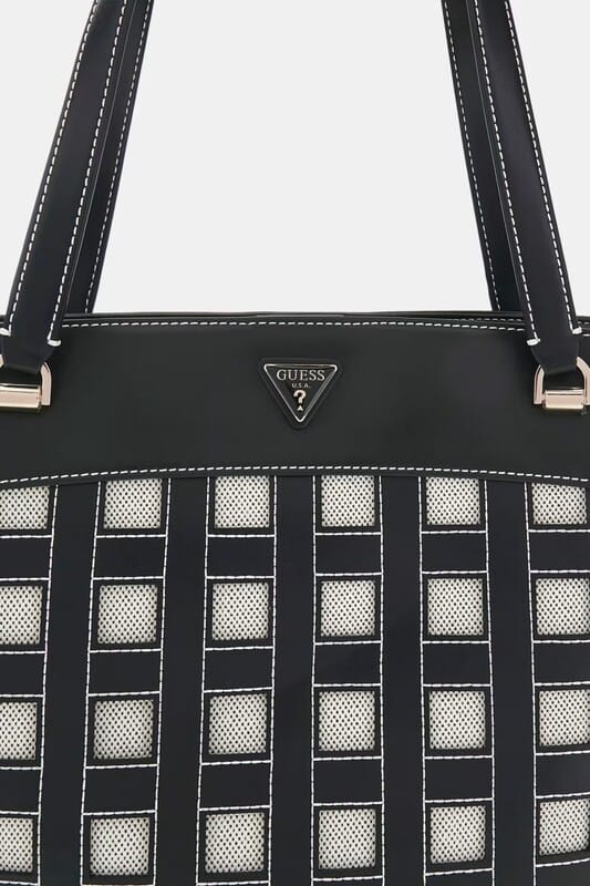 Bolsa Frankie Tote Negro Guess - Imagen 2