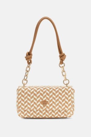 Bolso al hombro Tessi Guess marrón-multi