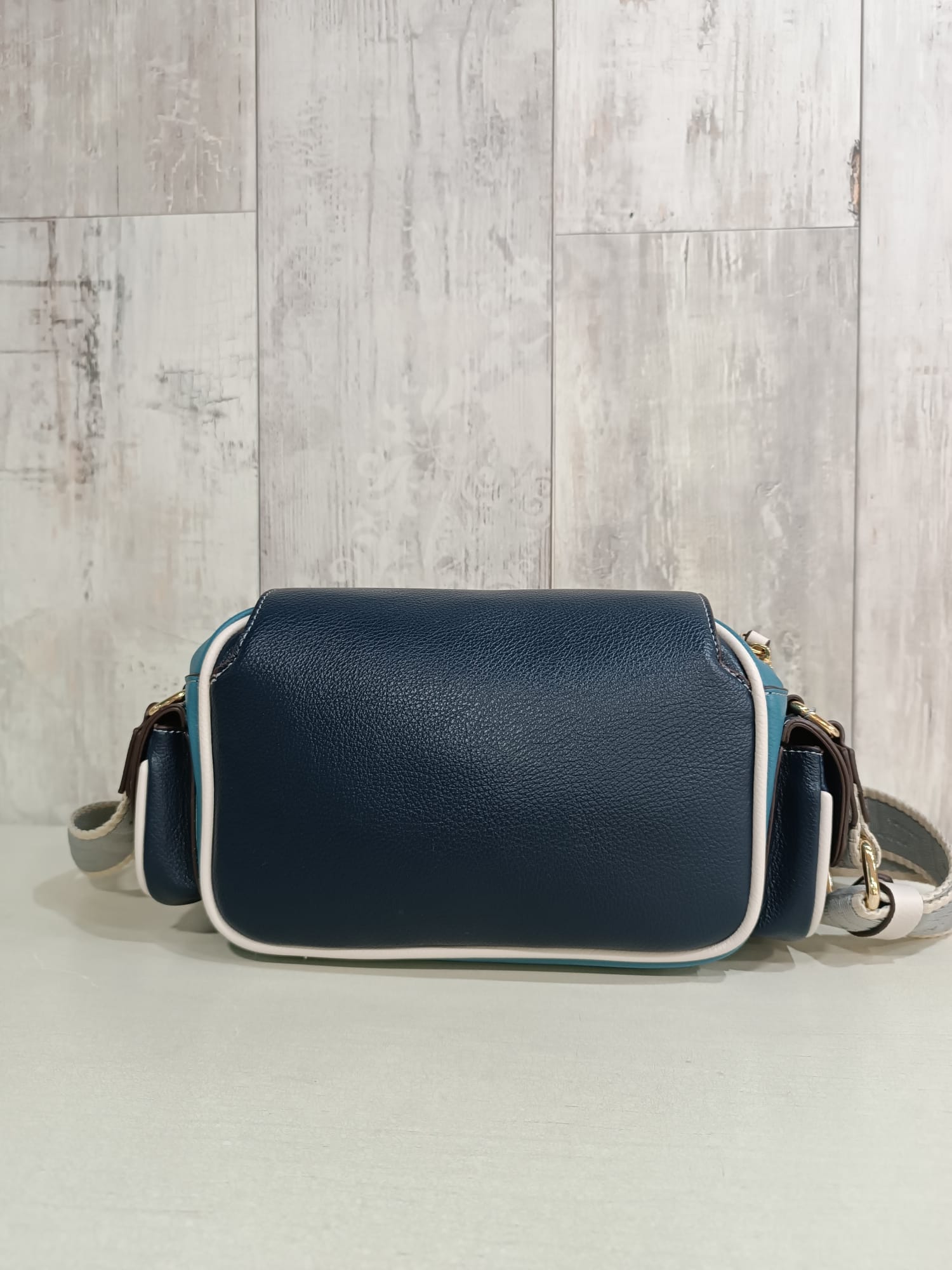 Bolso Altea Azul bolsillos Robert Pietri - Imagen 3