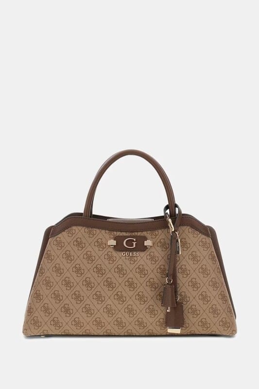 Bolso bandolera Lindsey Marrón multi Guess