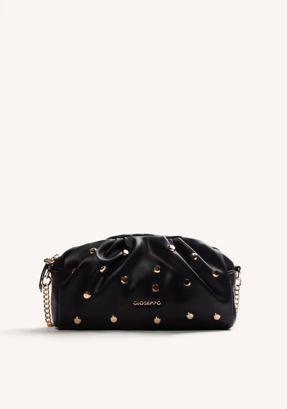 BOLSO BANDOLERA NEGRO TACHAS GIOSEPPO