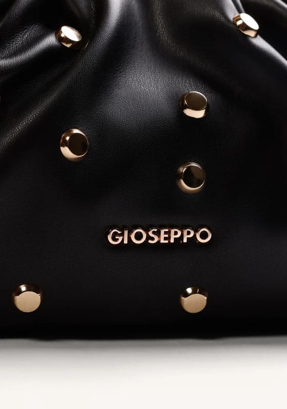 BOLSO BANDOLERA NEGRO TACHAS GIOSEPPO - Imagen 3