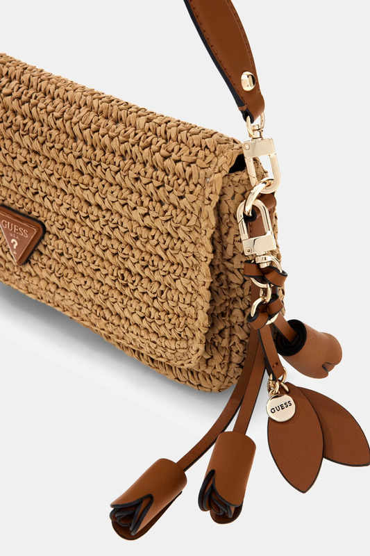 Bolso Guess Ofelia Marrón Claro - Imagen 2