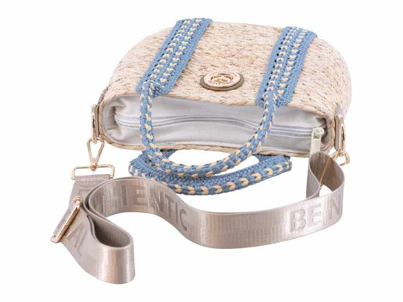 Capazo bolso Simosastre BELLEROSE azul - Imagen 3