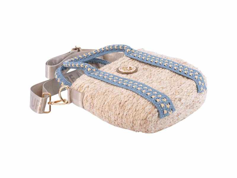Capazo bolso Simosastre BELLEROSE azul - Imagen 4