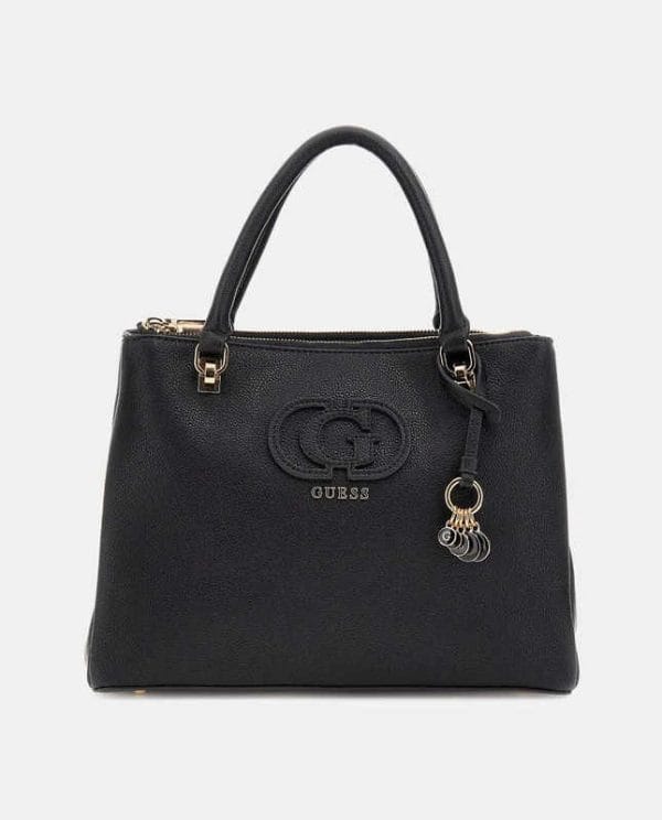 Bolso Calebra Hobo Status Satchel Negro Guess