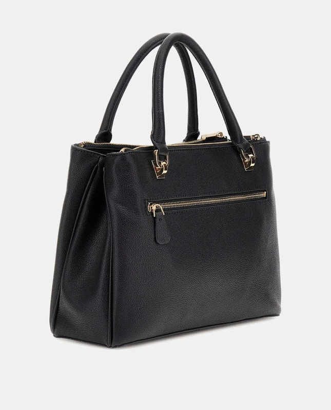 Bolso Calebra Hobo Status Satchel Negro Guess - Imagen 2