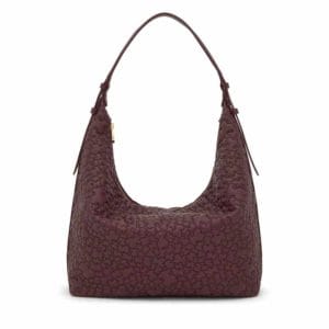 Bolso de hombro grande burdeos TOUS Puffy bear