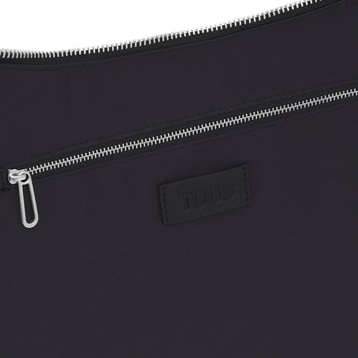Bolso de hombro grande negro TOUS Puffy bear - Imagen 4