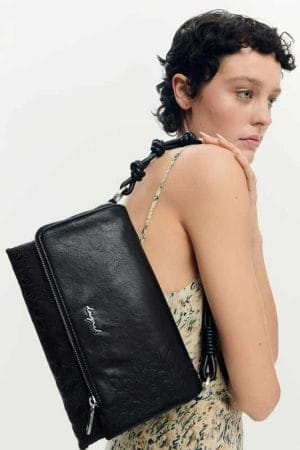 Bolso Desigual solapa negro