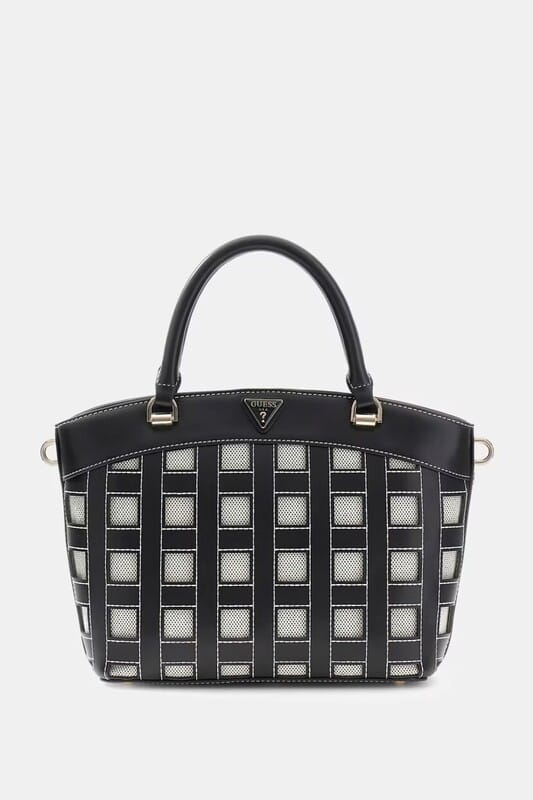 Bolso Frankie Satchel Negro Guess