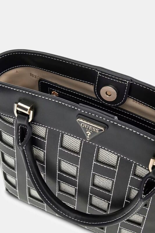 Bolso Frankie Satchel Negro Guess - Imagen 3